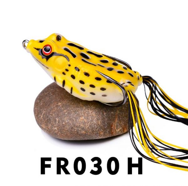 All-Water Yellow Hollow Frog Lure 17.5g – Aim With a Purpose