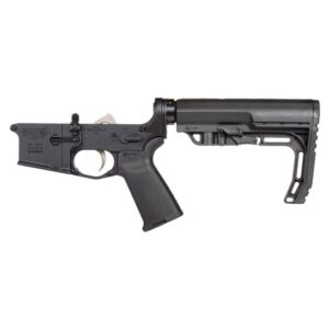 DPMS DP-15 Minimalist Lower with MOE Grip & Panther Polished Trigger, Black