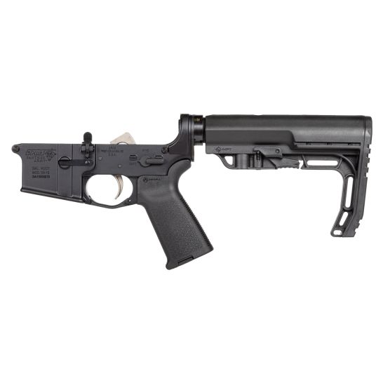 DPMS DP-15 Minimalist Lower with MOE Grip & Panther Polished Trigger ...