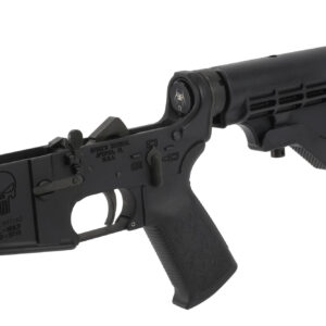 Spikes Tactical Complete Punisher Forged AR-15 Lower - Standard Kit - M4 Stock - Color Fill